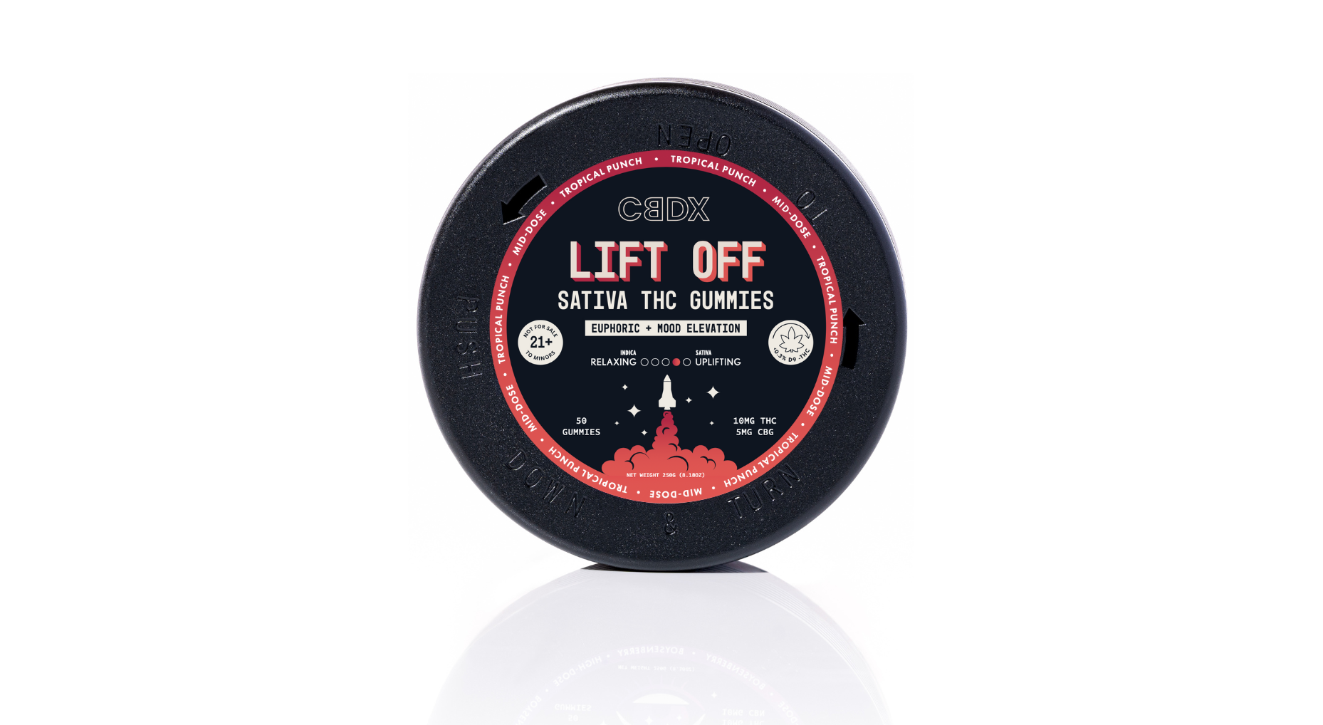 Lift Off - Sativa THC Gummies