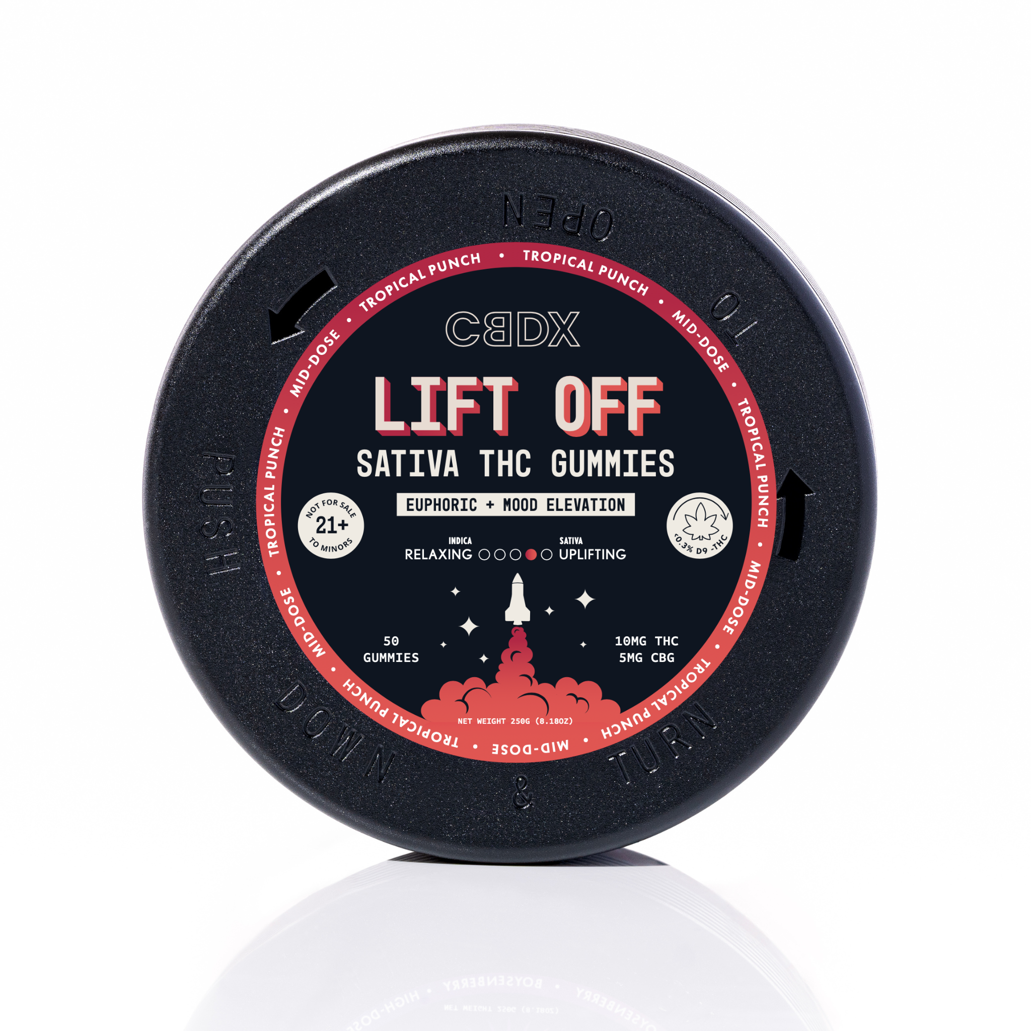 Lift Off - Sativa THC Gummies