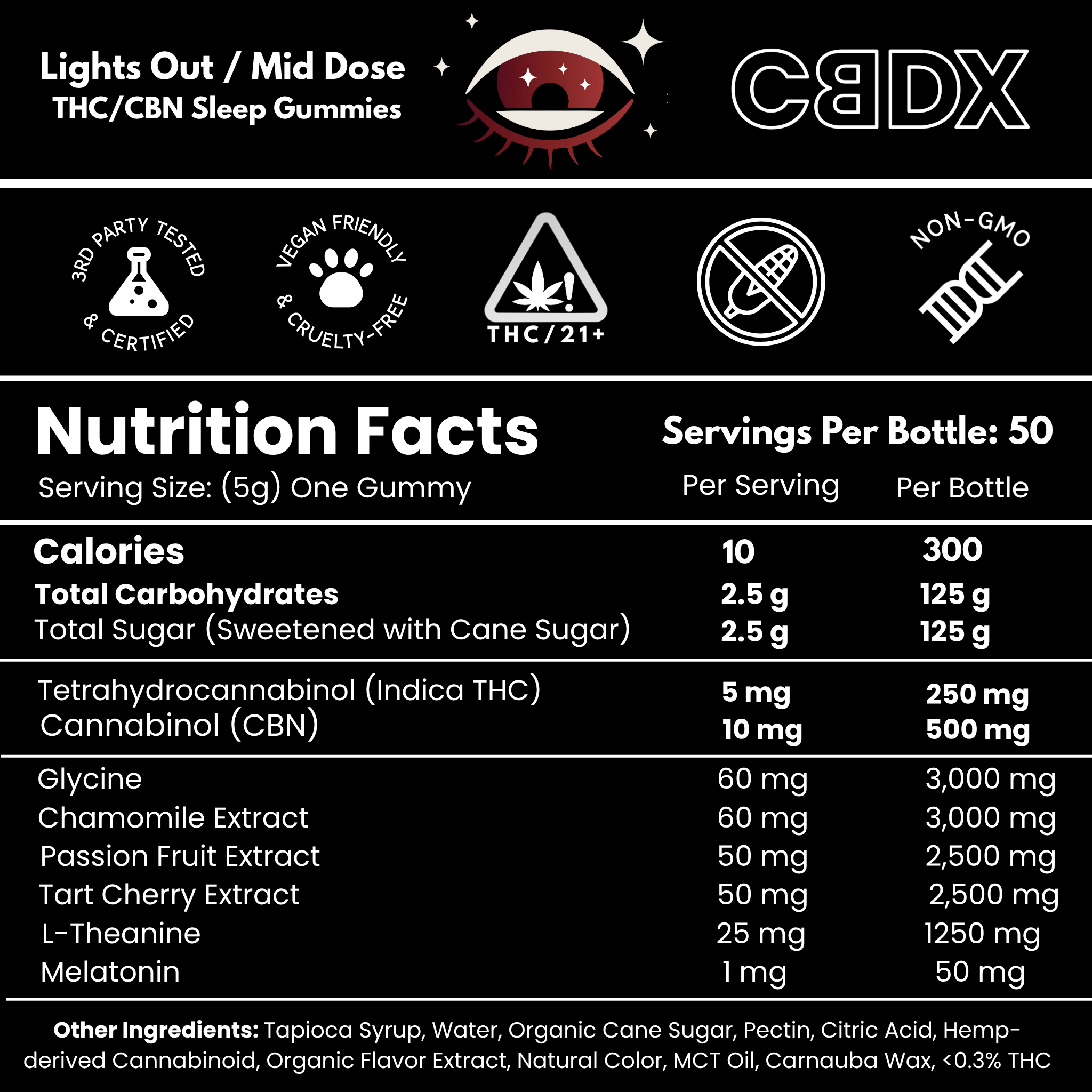 Lights Out - Sleep Gummies