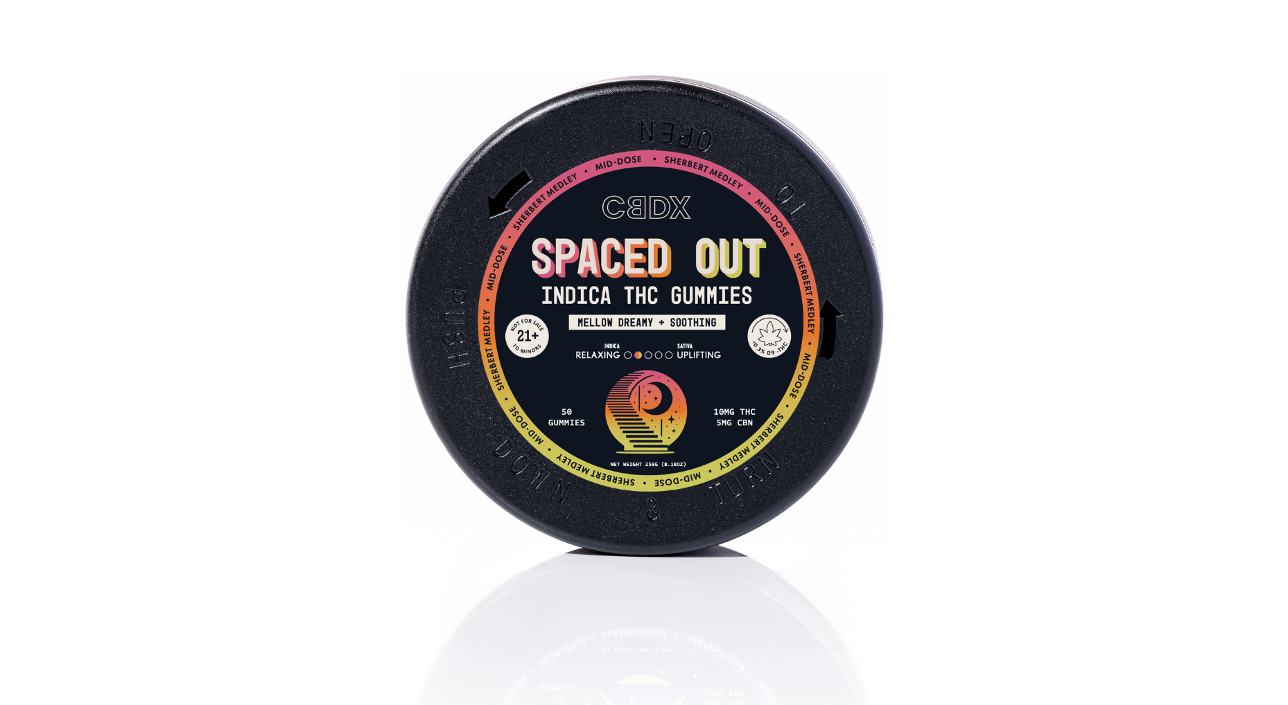 Spaced Out - Indica THC Gummies