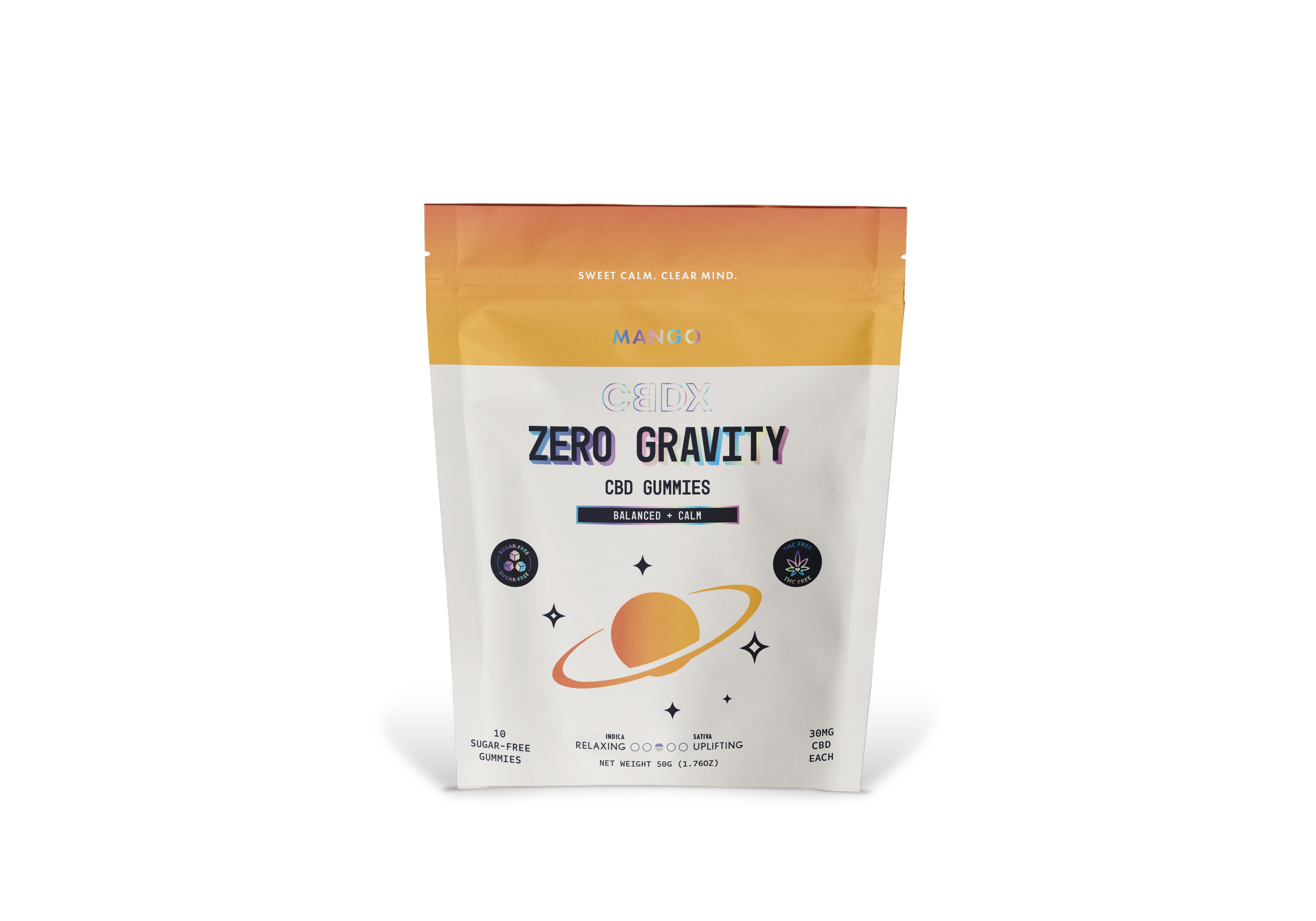 Zero Gravity - Sugar Free CBD Gummies