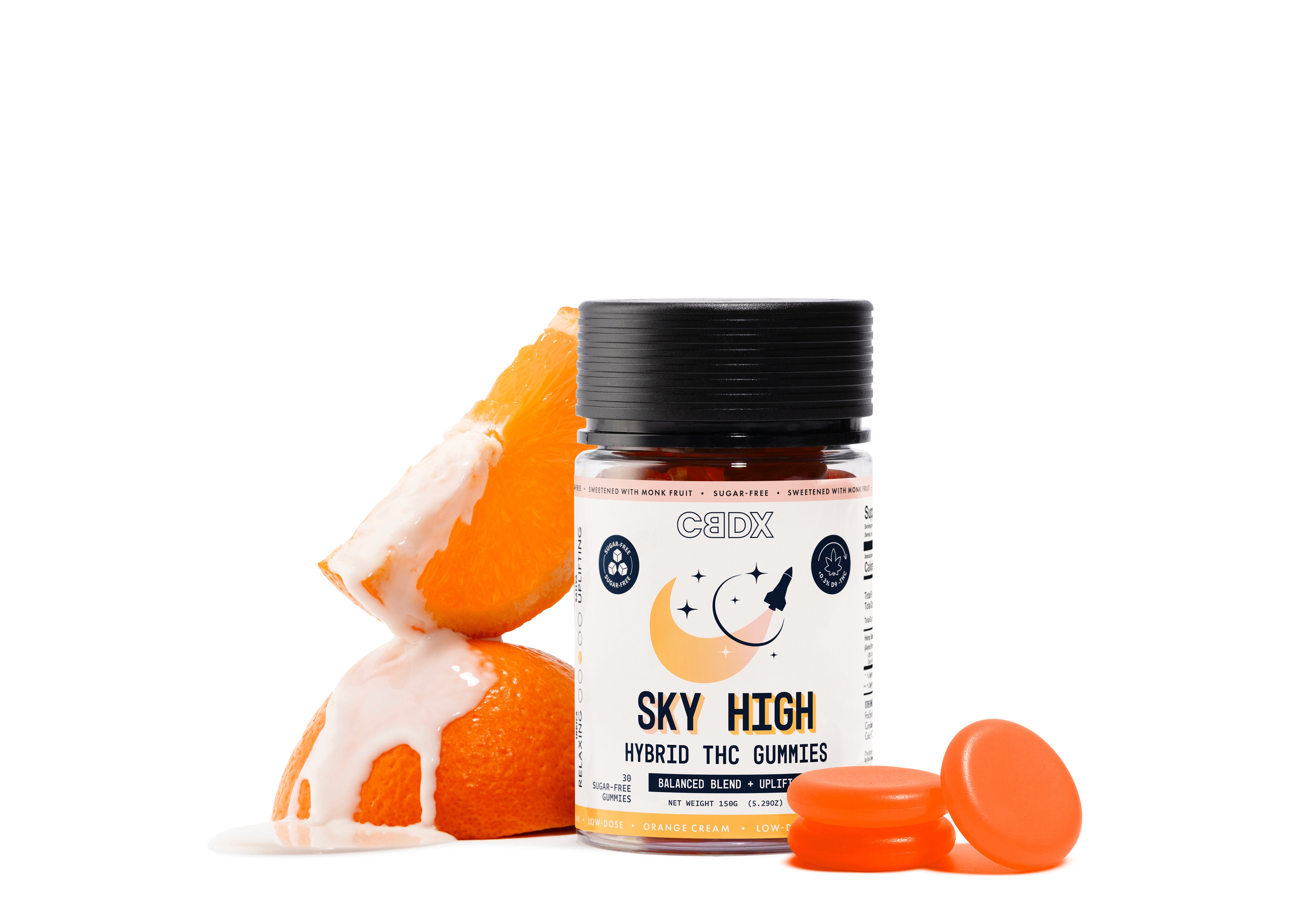 Sky High - Sugar Free Hybrid THC Gummies