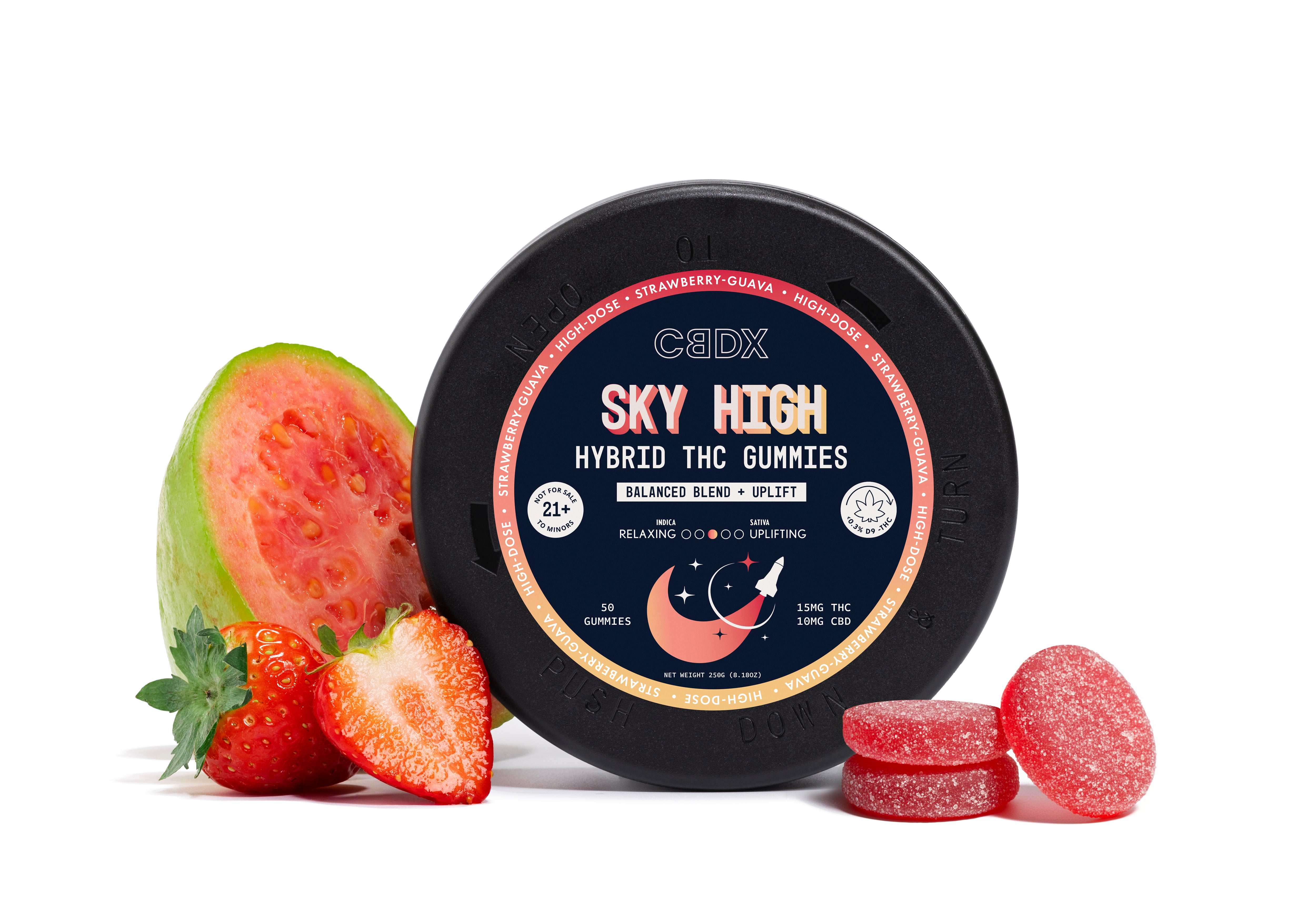 Sky High - Hybrid THC Gummies