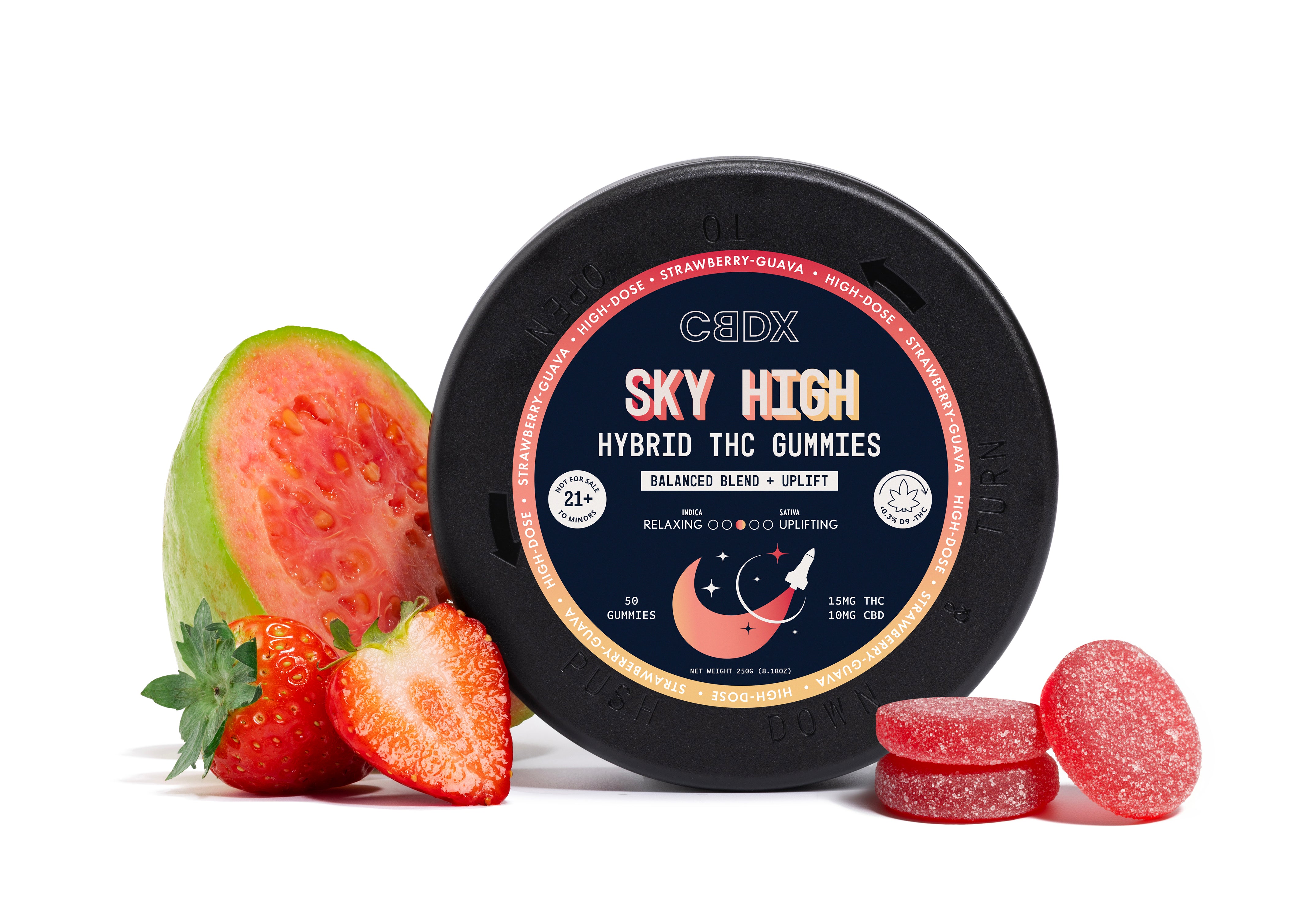 Sky High - Hybrid THC Gummies