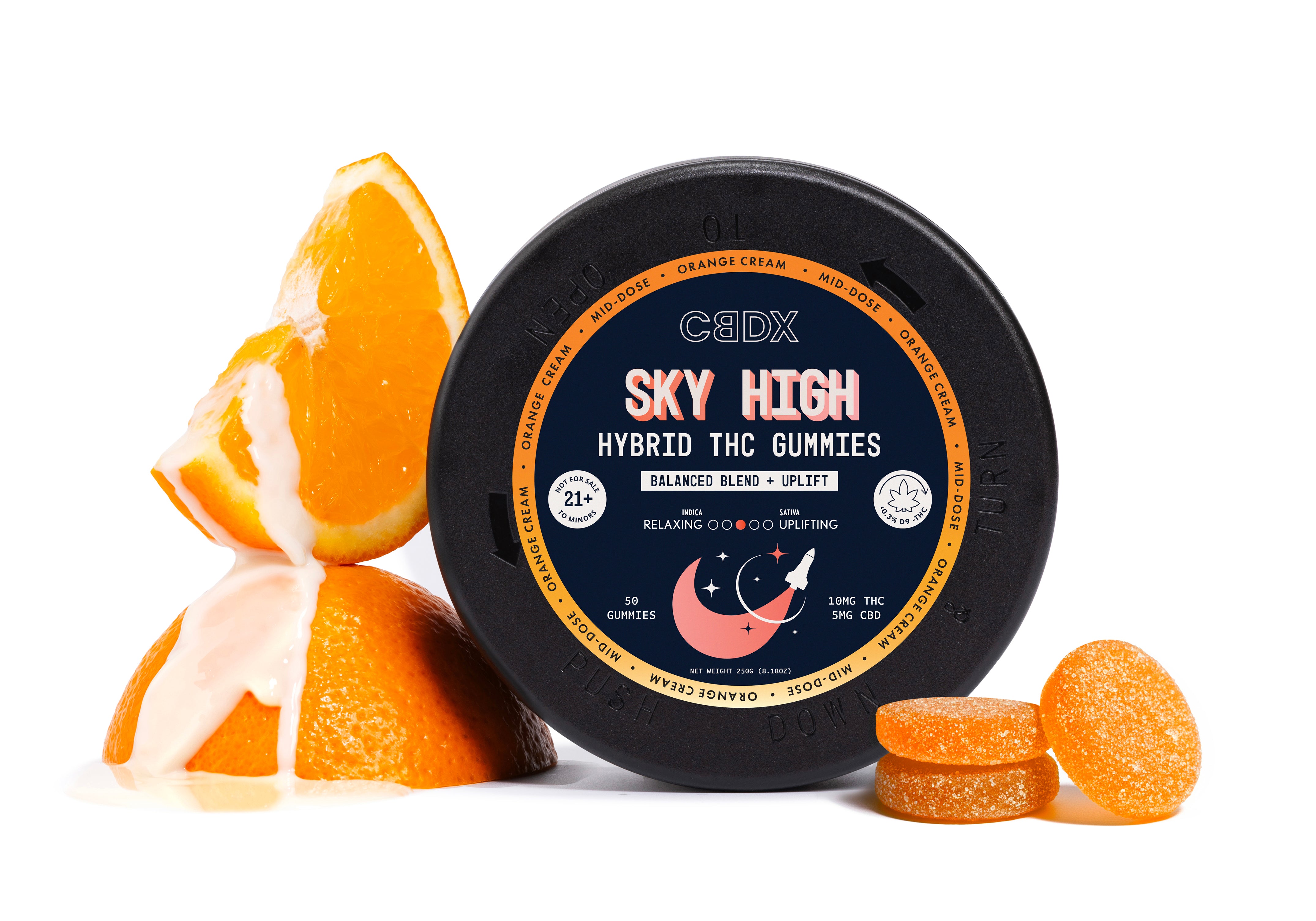 CBDX Premium THC Gummies – Sugar-Free & Cane Sugar Options – CBDX.com