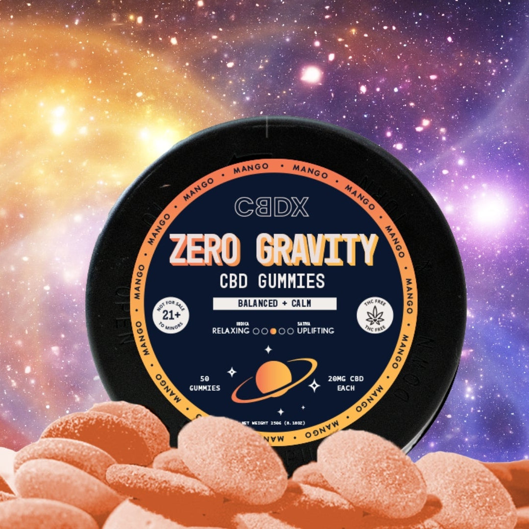Mango CBD Zero Gravity Gummies