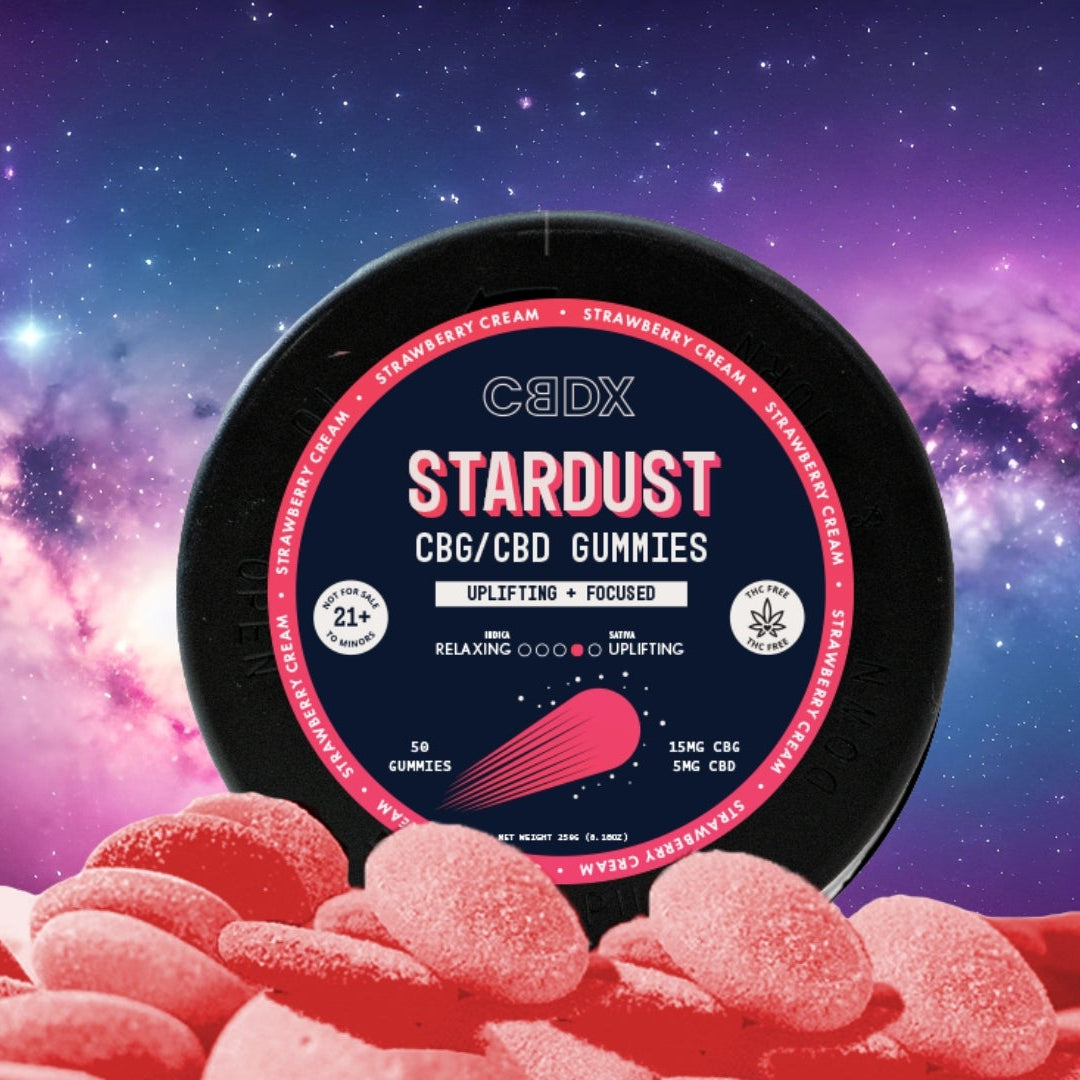 CBG CBD Strawberry Gummies