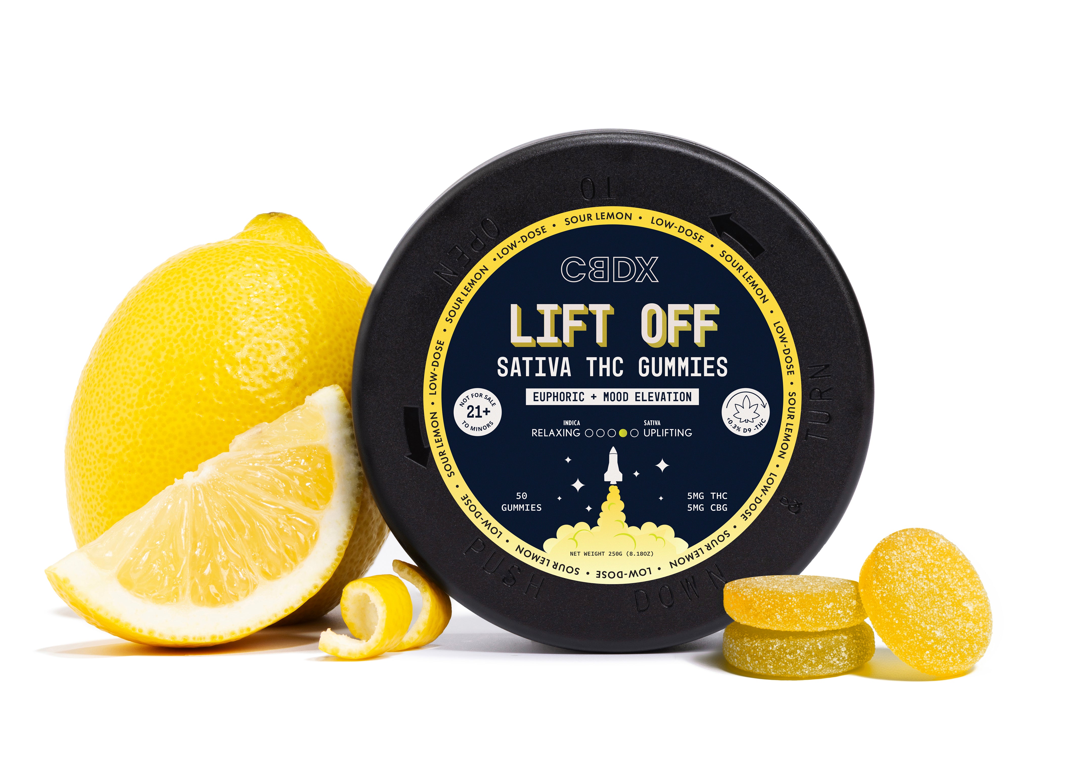 Lift Off - Sativa THC Gummies