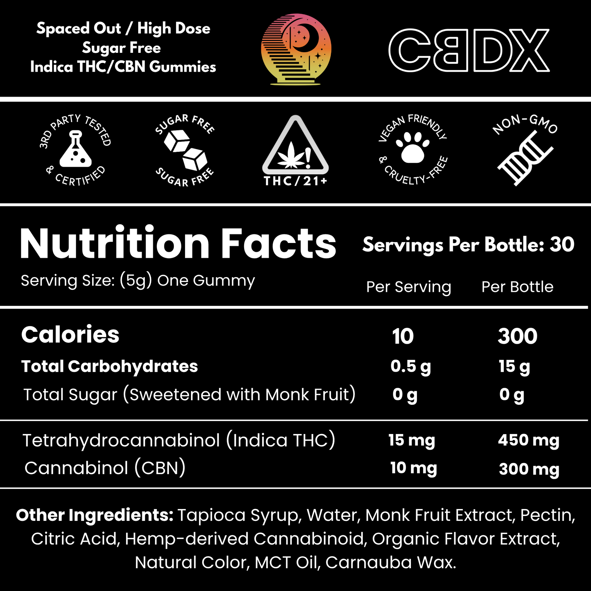 Premium Sugar-Free THC Flight Bundle