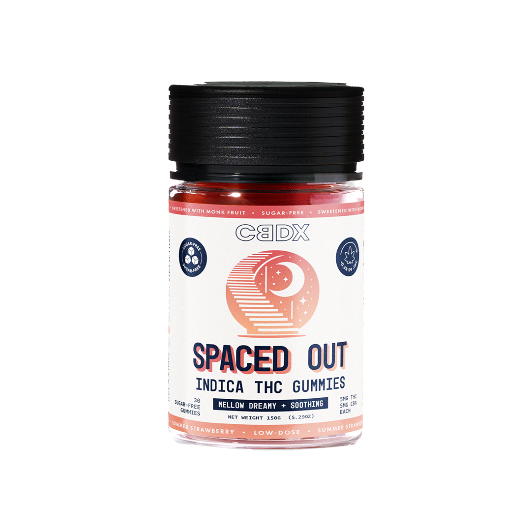 Sugar Free Spaced Out strawberry low dose CBDX