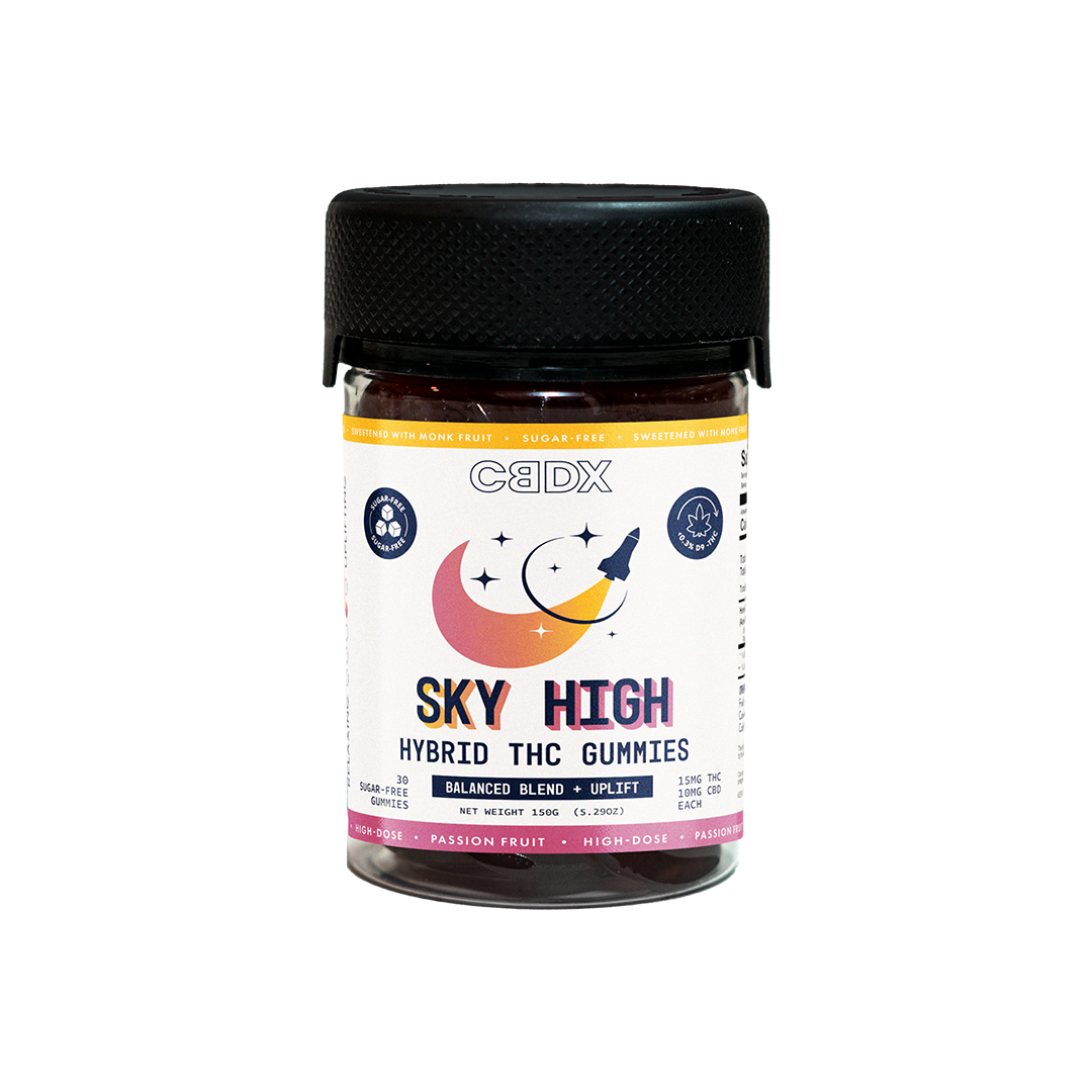 Monk Fruit THC CBD Gummies CBDX