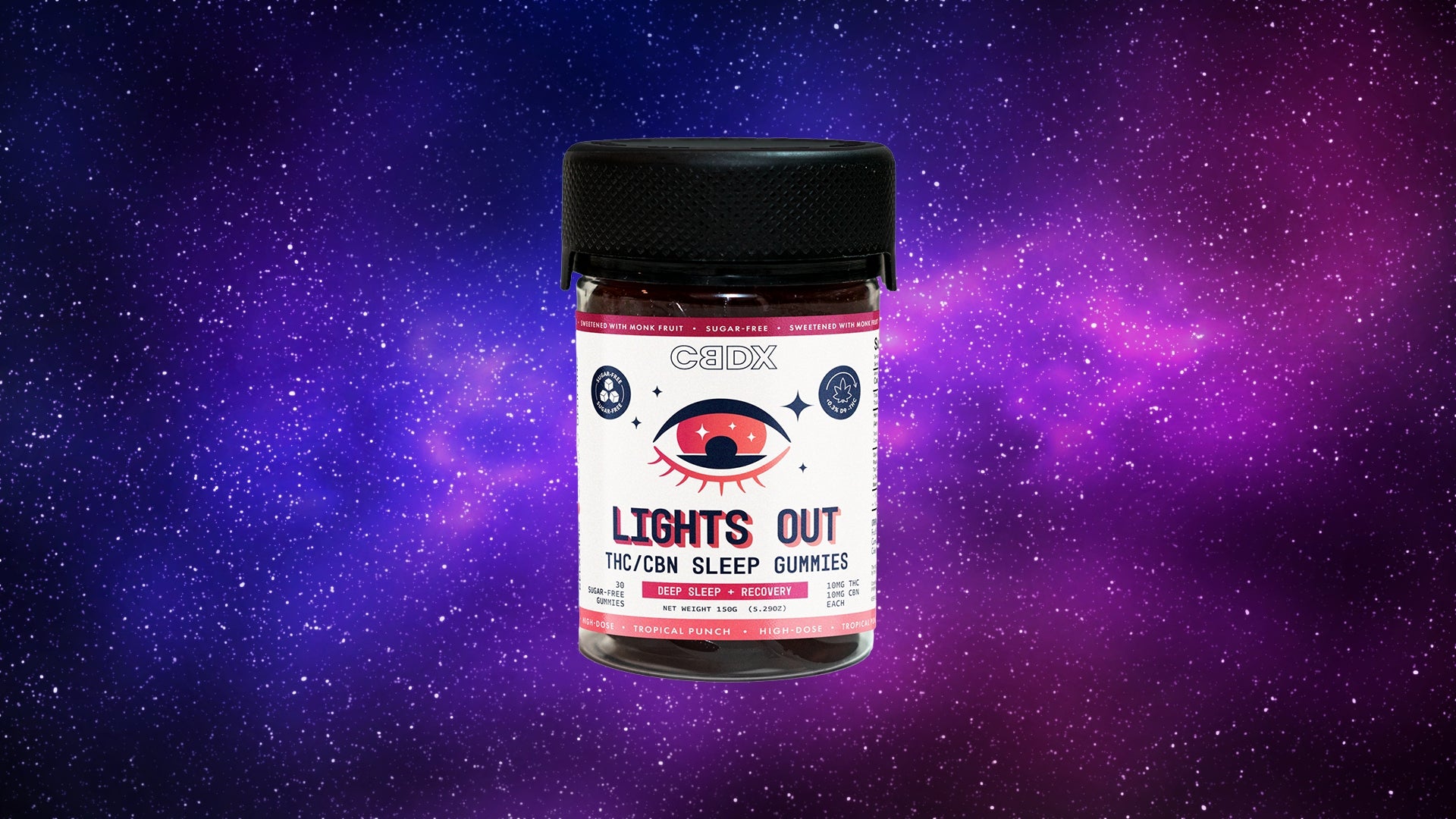 Monk Fruit Sleep Gummies CBDX