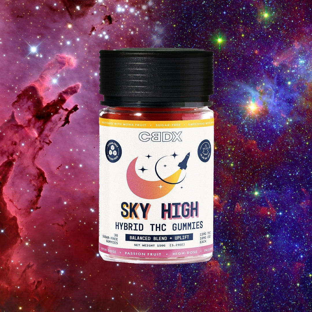 Sugar free Sky High Gummies CBDX
