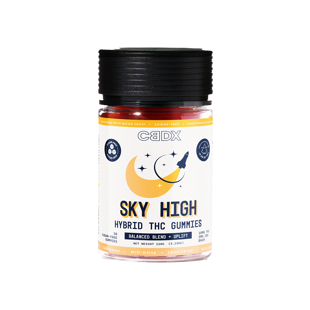 Sugar free Sky High Mid CBDX