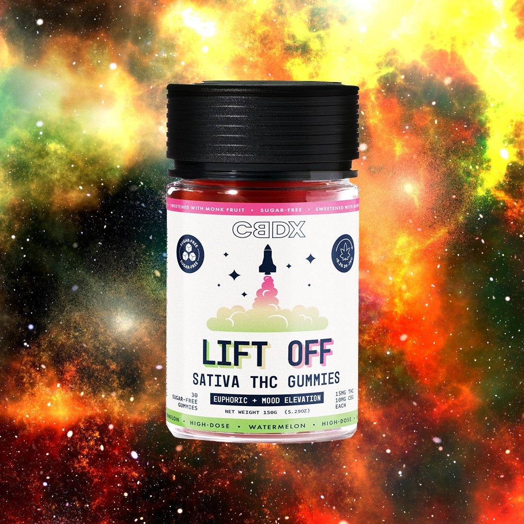 Sugar Free Lift Off gummies CBDX