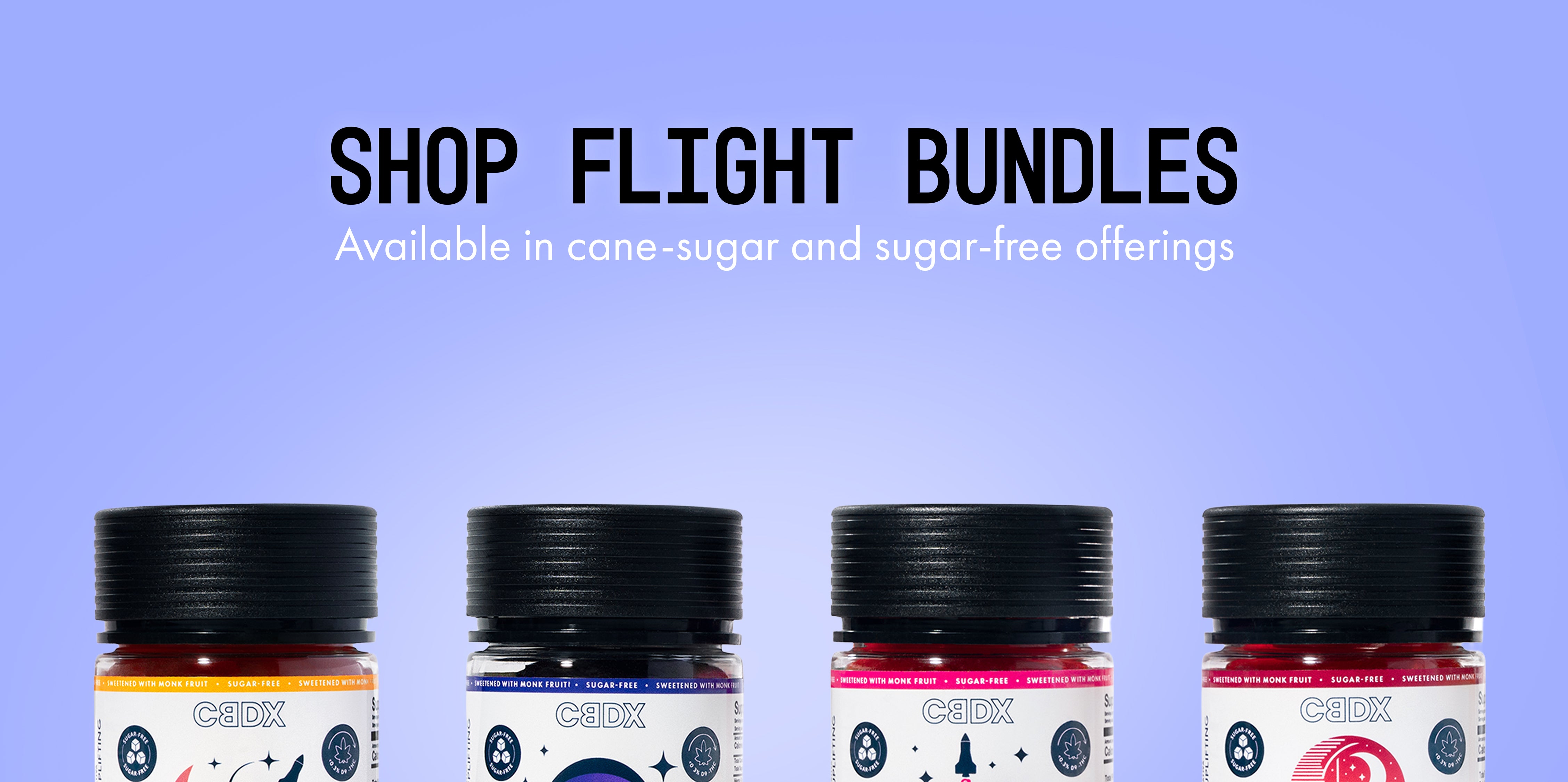 CBDX Premium THC Gummies – Sugar-Free & Cane Sugar Options – CBDX.com