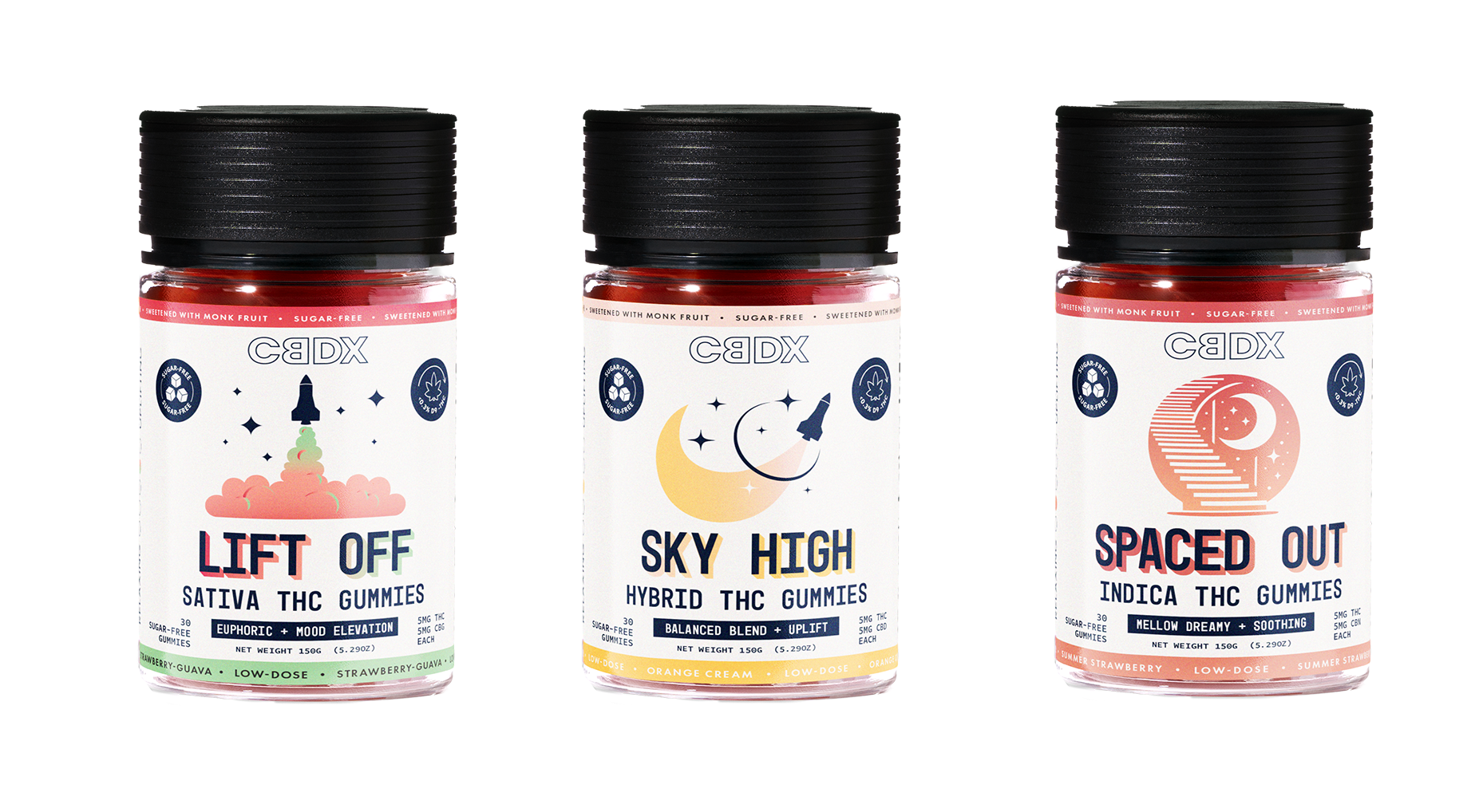 Premium Sugar-Free THC Flight Bundle